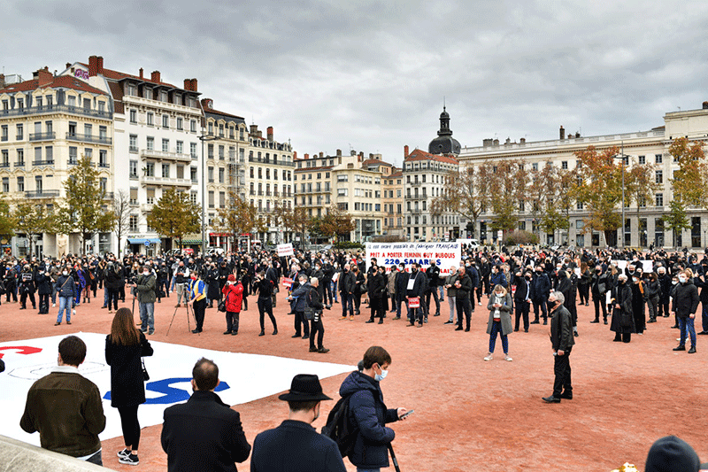 manifestation des commercants @Eric Soudan