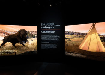 Exposition Sur la piste des Sioux au musée des Confluences
©musée des Confluences – Bertrand Stofleth