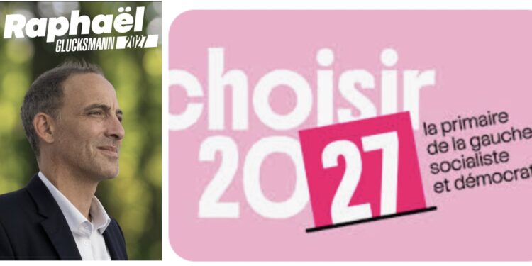 Primaire socialiste Raphaël Glucksmann dès le 1er tour